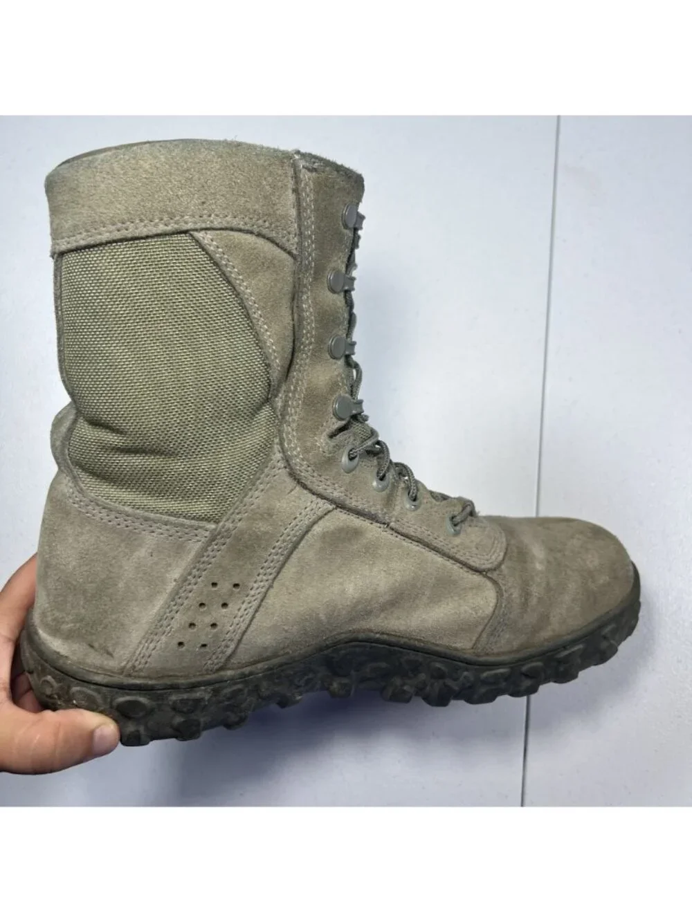 Rocky Mens S2V Special Ops Tactical Military Sage Green Boots Size 11.5 Wide